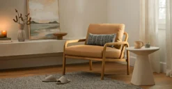 Kirkby Roam Tan Lounge Chair | Premium Comfort & Style for Your Living Space