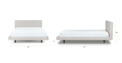 Tessu Clay Taupe Queen Bed - Stylish & Comfortable Bedroom Furniture -Furniture Sales 2024 image100578