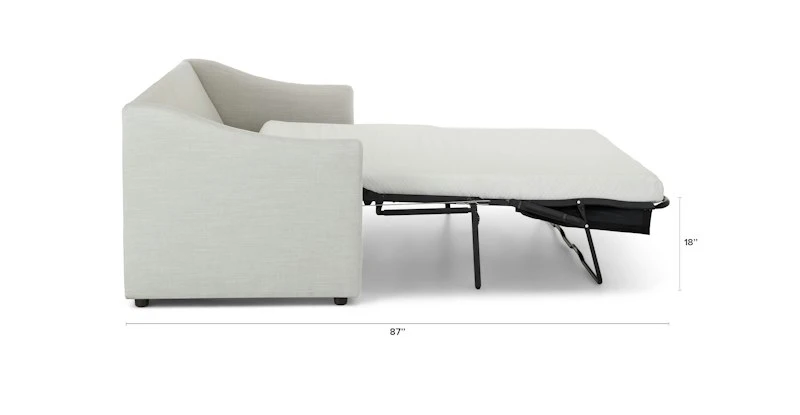 Landry Napa Ivory Sofa Bed - Modern Convertible Sofa Bed with Storage 11 Landry Napa Ivory Sofa Bed - Modern Convertible Sofa Bed with Storage - Image 11