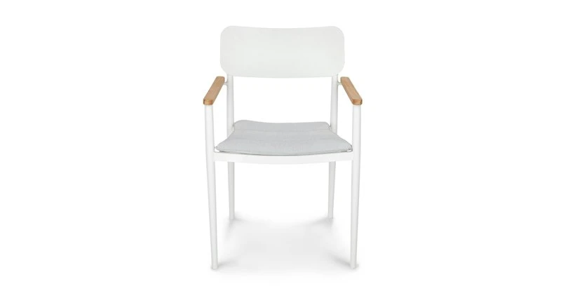 Elan White Dining Chair - Stylish Outdoor Dining Furniture 2 Elan White Dining Chair - Stylish Outdoor Dining Furniture - Image 2