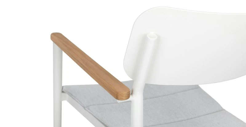 Elan White Dining Chair - Stylish Outdoor Dining Furniture 5 Elan White Dining Chair - Stylish Outdoor Dining Furniture - Image 5