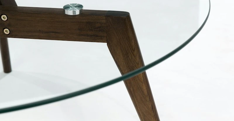 Clarus Walnut Coffee Table - Modern Wooden Living Room Table 5 Clarus Walnut Coffee Table - Modern Wooden Living Room Table - Image 5