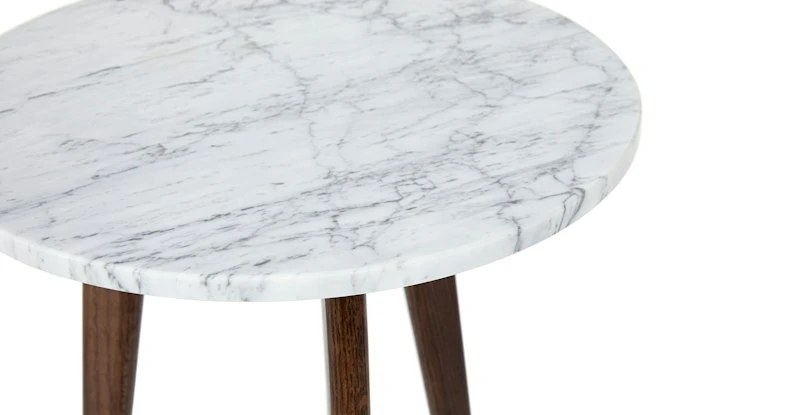 Mara Walnut Side Table - Handcrafted Wooden Side Table for Living Room or Bedroom 4 Mara Walnut Side Table - Handcrafted Wooden Side Table for Living Room or Bedroom - Image 4