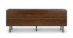 Nera Walnut 6-Drawer Low Double Dresser - Modern Bedroom Storage Solution -Furniture Sales 2024 image50483