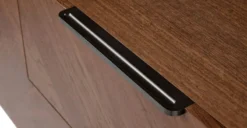 Nera Walnut 6-Drawer Low Double Dresser - Modern Bedroom Storage Solution -Furniture Sales 2024 image50486