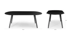 Ballo Oval Dining Table for 6 - Premium Outdoor Furniture for Comfort and Style -Furniture Sales 2024 image51655