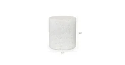 Solina White Terrazzo Stool - Modern Side Table for Home Decor 13 Solina White Terrazzo Stool - Modern Side Table for Home Decor -Furniture Sales 2024 image51915