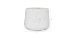 Tuva White Terrazzo Wide Indoor/Outdoor Planter - Elegant Plant Decor -Furniture Sales 2024 image51970