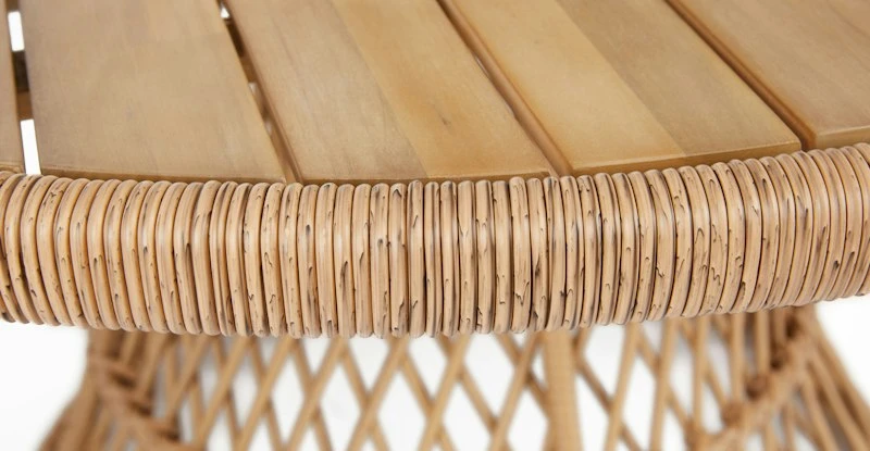 Calliope Natural Dining Table - Elegant Outdoor Furniture for Modern Spaces 5 Calliope Natural Dining Table - Elegant Outdoor Furniture for Modern Spaces - Image 5