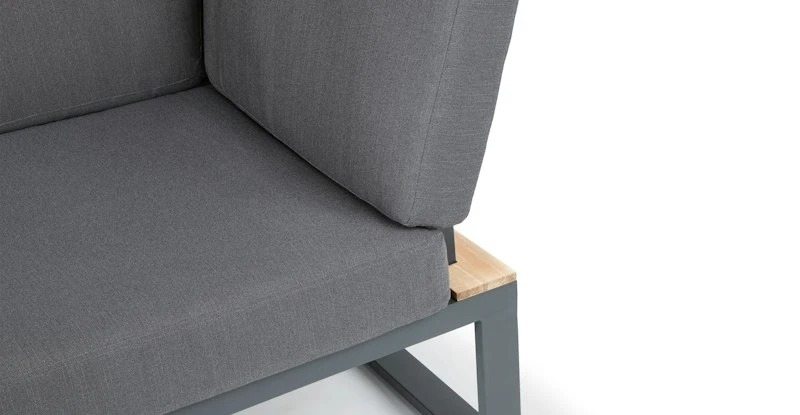 Kezia Whale Gray Corner Module – Durable Outdoor Modular Sofa for Stylish Comfort 6 Kezia Whale Gray Corner Module – Durable Outdoor Modular Sofa for Stylish Comfort - Image 6