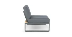 Kezia Whale Gray Right Side Module - Premium Outdoor Modular Sofa Section -Furniture Sales 2024 image52897