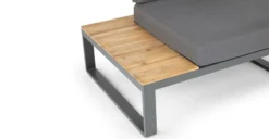 Kezia Whale Gray Left Side Module - Premium Outdoor Modular Sofa Section -Furniture Sales 2024 image52911