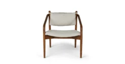 Lento Chalk Gray Lounge Chair - Modern Comfort for Your Living Space -Furniture Sales 2024 image54771