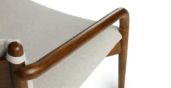 Lento Chalk Gray Lounge Chair - Modern Comfort for Your Living Space -Furniture Sales 2024 image54778