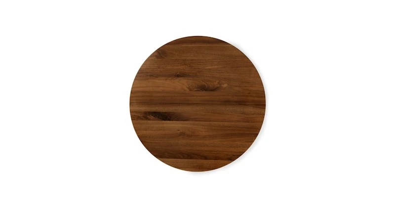 Seno Walnut 31" Round Bar Table - Premium Counter & Bar Table 4 Seno Walnut 31" Round Bar Table - Premium Counter & Bar Table - Image 4