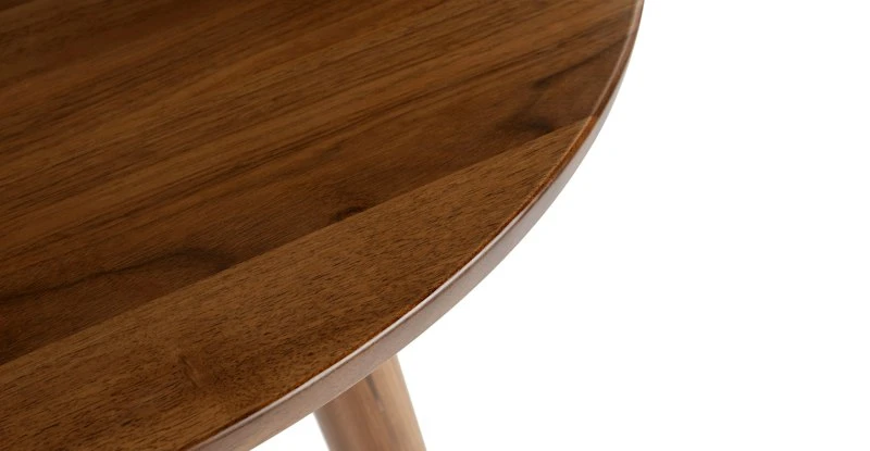 Seno Walnut 31" Round Bar Table - Premium Counter & Bar Table 7 Seno Walnut 31" Round Bar Table - Premium Counter & Bar Table - Image 7