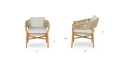 Makali Lily White Lounge Chair | Premium Outdoor Relaxation | Water-Resistant & Durable Design -Furniture Sales 2024 image63817