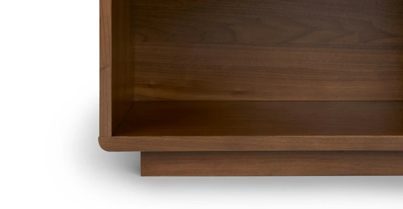 Nera Walnut 1-Drawer Nightstand - Modern Bedroom Furniture 11 Nera Walnut 1-Drawer Nightstand - Modern Bedroom Furniture - Image 11