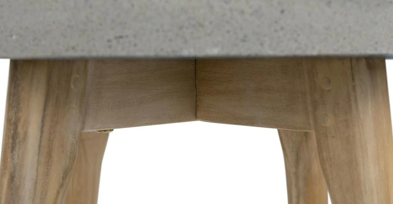 Atra Concrete Round Side Table - Durable Outdoor Coffee Table for Patio, Garden, or Poolside 6 Atra Concrete Round Side Table - Durable Outdoor Coffee Table for Patio, Garden, or Poolside - Image 6