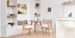 Lanna Ivory Sheepskin Seat Pad Set - Luxurious Decor & Comfort Pillows