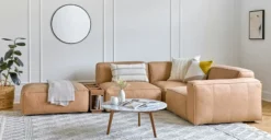 Solae Canyon Tan Ottoman | Modular Sofa & Ottoman Set | Premium Comfort