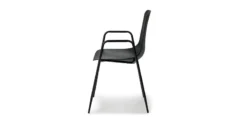 Svelti Pure Black Stackable Dining Armchair - Modern Outdoor Seating -Furniture Sales 2024 image71688