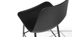 Svelti Pure Black Bar Stool - Modern & Comfortable Seating for Your Home -Furniture Sales 2024 image71909