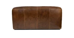 Cigar Rawhide Brown Loveseat - Comfortable Sofa for Modern Living Room -Furniture Sales 2024 image72912