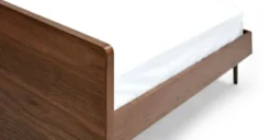 Nera Walnut California King Bed with Nightstands - Luxurious Bedroom Set -Furniture Sales 2024 image74044