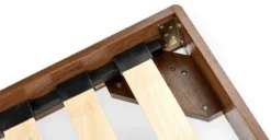 Nera Walnut California King Bed with Nightstands - Luxurious Bedroom Set -Furniture Sales 2024 image74049