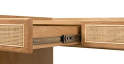 Deca Oak Desk - Premium Solid Wood Office Desk for Home & Office -Furniture Sales 2024 image74313