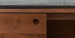 Nederin Pebble Gray Walnut Bench - Stylish & Durable Outdoor Seating -Furniture Sales 2024 image74581