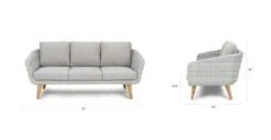 Ora Beach Sand Sofa - Premium Outdoor Relaxation Furniture -Furniture Sales 2024 image77333