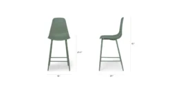 Svelti Aloe Green Counter Stool - Modern Kitchen & Bar Stool with Comfortable Seat -Furniture Sales 2024 image77954