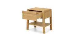 Dalsa Natural Oak Nightstand - Modern Bedroom Side Table with Storage -Furniture Sales 2024 image79132