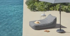 Paima Black Umbrella Base – Heavy-Duty Outdoor Umbrella Stand for Stability and Durability