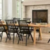 Dabo Black Dining Chair - Modern Comfort for Your Dining Space