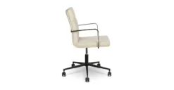 Gerven Cobblestone Ivory Office Chair - Ergonomic Comfort for Modern Workspaces -Furniture Sales 2024 image79767
