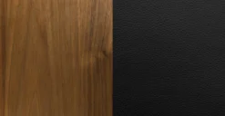 Sede Black Leather Walnut Counter Stool – Premium Modern Bar Stool for Kitchen & Dining -Furniture Sales 2024 image80169