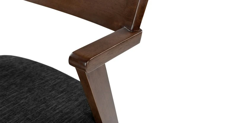 Zola Licorice Dining Chair - Modern & Comfortable Seating for Your Dining Room 7 Zola Licorice Dining Chair - Modern & Comfortable Seating for Your Dining Room - Image 7