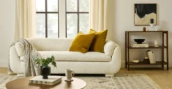 Lucca Yarrow Gold Pillow Set - Luxury Decorative Pillows for Home Decor