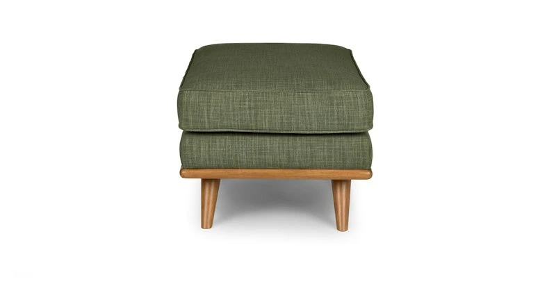 Timber Olio Green Ottoman - Stylish and Comfortable Addition to Your Living Space 3 Timber Olio Green Ottoman - Stylish and Comfortable Addition to Your Living Space - Image 3