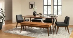 Chantel Toscana Tan 56" Bench - Stylish and Durable Outdoor Seating