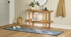 Olalla Oak Console Table - Stylish & Functional Entryway Furniture
