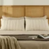 Olalla Oak Queen Headboard - Solid Wood Bedroom Headboard