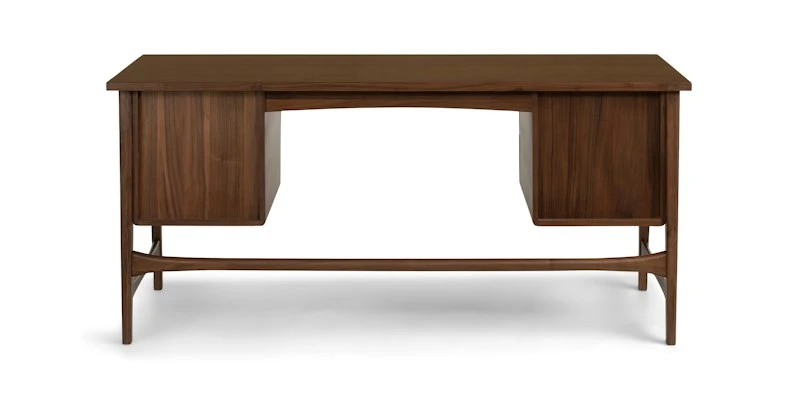 Krossa Walnut Executive Desk - Premium Office Desk for Professionals 5 Krossa Walnut Executive Desk - Premium Office Desk for Professionals - Image 5