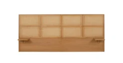 Olalla Oak King Headboard - Solid Wood Modern Bedroom Headboard -Furniture Sales 2024 image85472