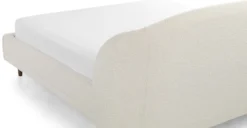Kayra Ivory Bouclé Queen Bed - Luxurious Comfort for Your Bedroom -Furniture Sales 2024 image85740
