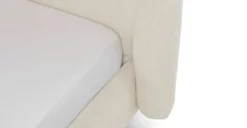 Kayra Ivory Bouclé Queen Bed - Luxurious Comfort for Your Bedroom -Furniture Sales 2024 image85742