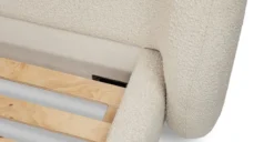 Kayra Ivory Bouclé Queen Bed - Luxurious Comfort for Your Bedroom -Furniture Sales 2024 image85746